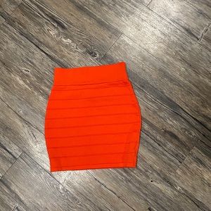 Orange Skirt